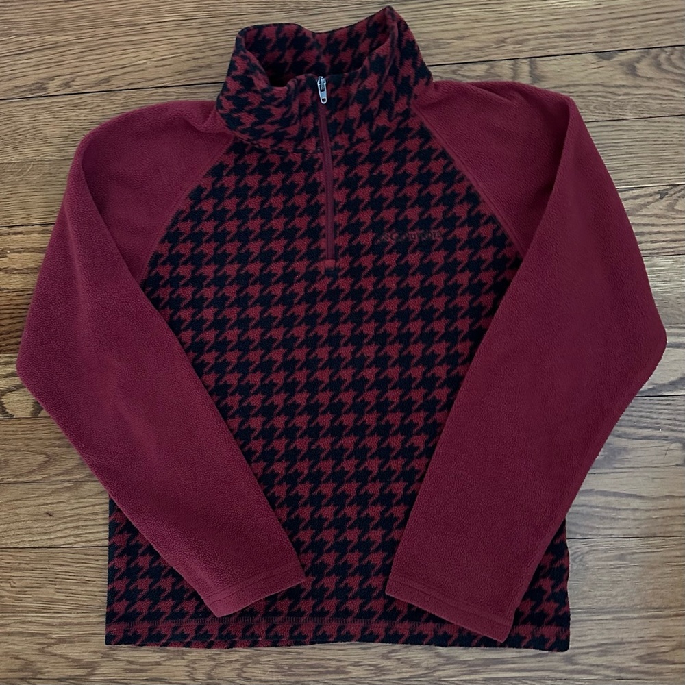 Boys' Columbia Fleece 1/4 Zip Pullover Size Small 8